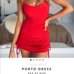 Brand New Tiger Mist Red Dress